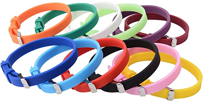 Colorful Soft Whelping Puppy ID Silicone Dog Collar