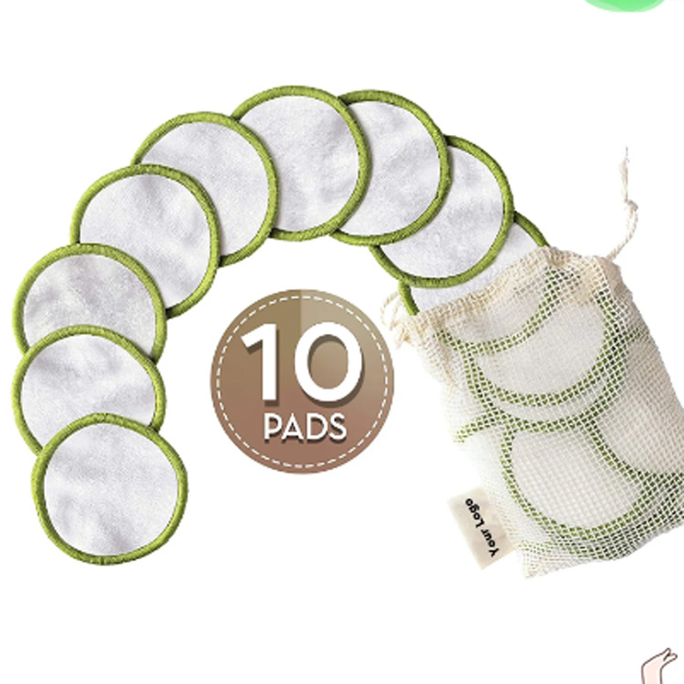 Cotton Rounds Washable Bamboo Reusable Cotton Pads