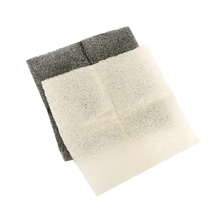 Face Cleansing Konjac Towel Square Konjac Sponge Towel