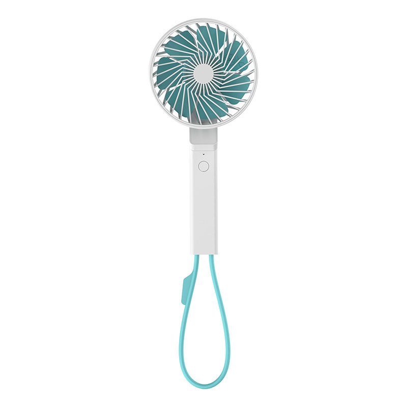 Folding Vertical Mini Fan With Lanyard