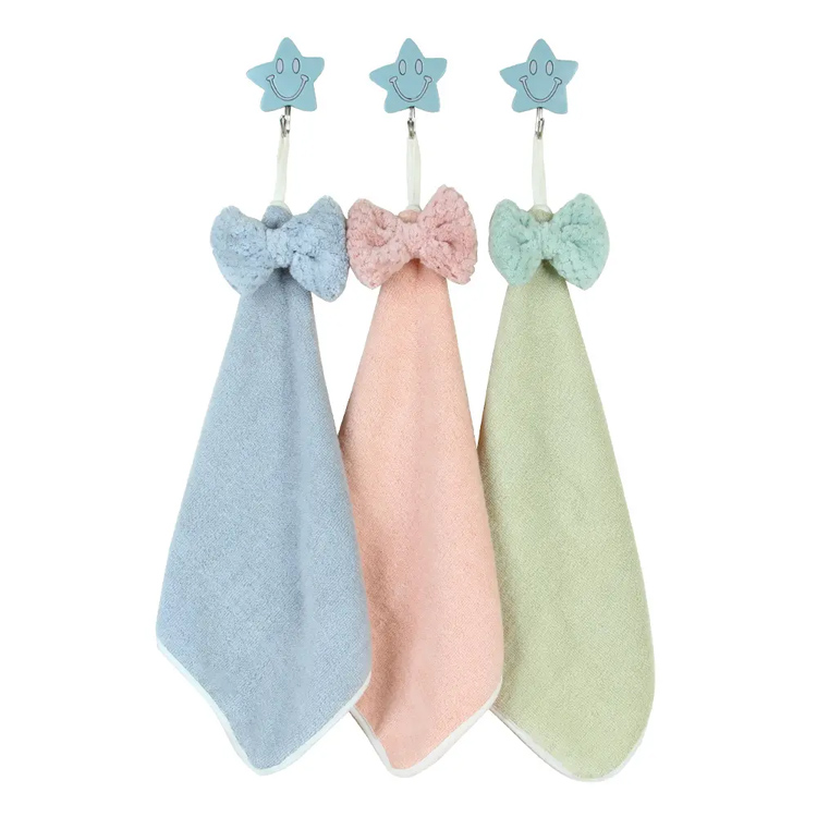 Kitchen & Bathroom, Super Absorbent Soft Small Hanging Towel