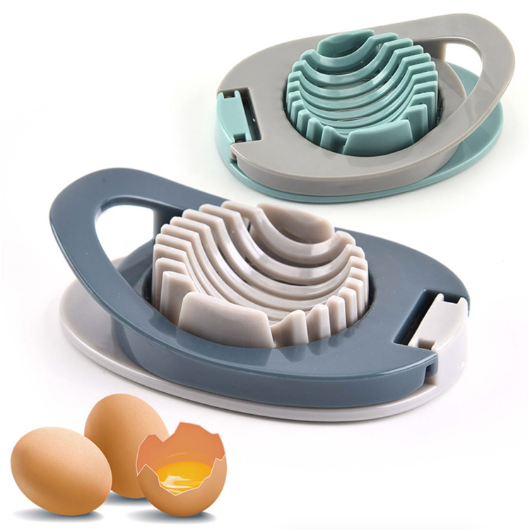 Kitchen Stainless Steel Fruit Cutting Egg Slicer