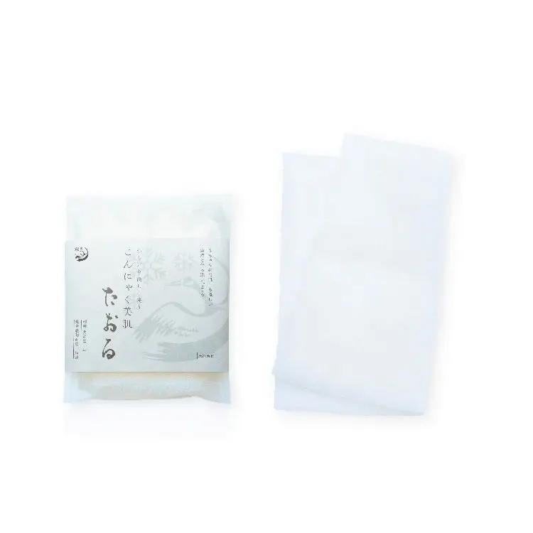 Made in Japan Natural Body Washing Natural Konjac Towel