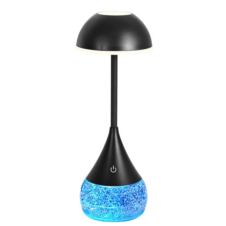 Newly Design Modern Touch Dimmer Color Liquid Desk lamp