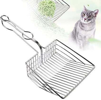 Non-Stick Urine Metal Sifter Cat Litter Scoop