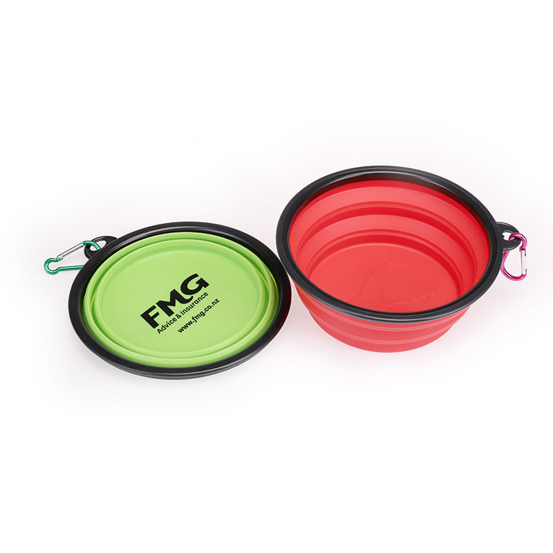 Portable Travel Collapsible Pet Bowl