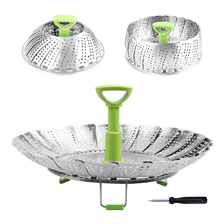 Stainless Steel Expandable Vegetable Steamer Basket