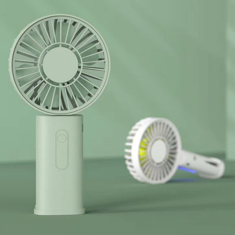 Vertical Mini Fan With Phone Holder And Clip